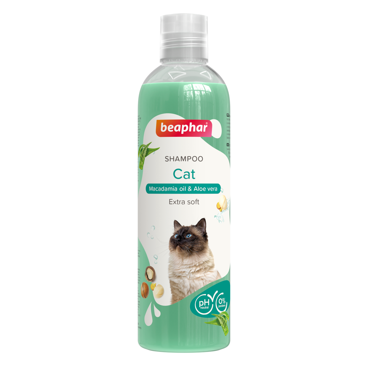 Katteshampoo macadamiaolie - 250ml