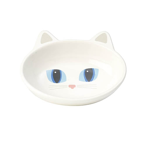PetRageous Sleepy kitty oval white 5,5