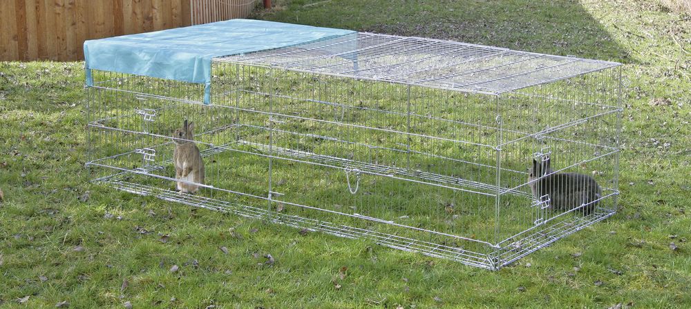 Kaninløbegård / Udendørs - 230x115 cm.