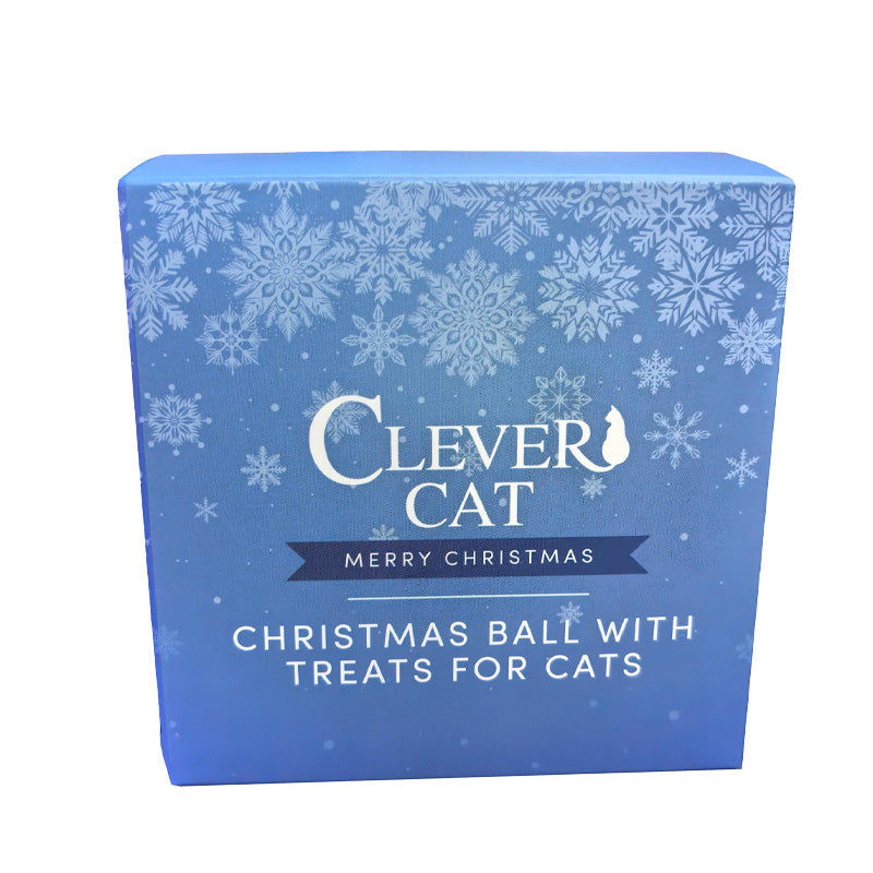 Clever Cat Christmas Ball 60 g for cats