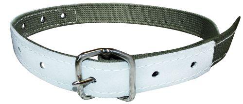 Kalvehalsbånd med kædeled - 85 cm