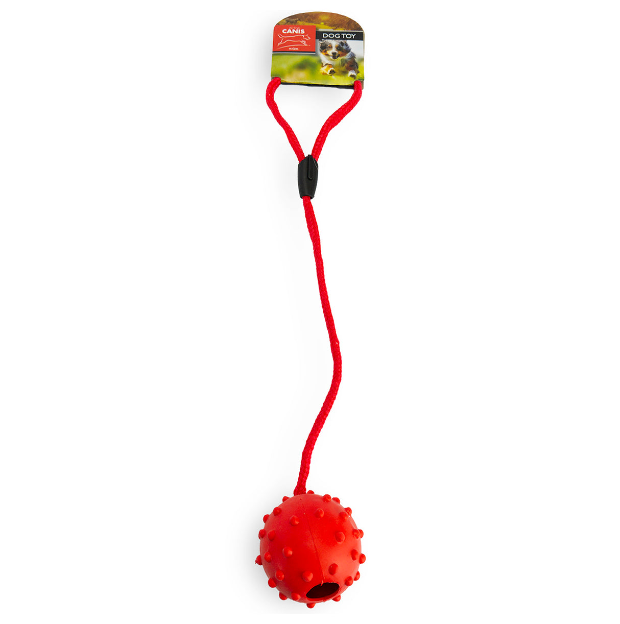 AC Ball with rope Red