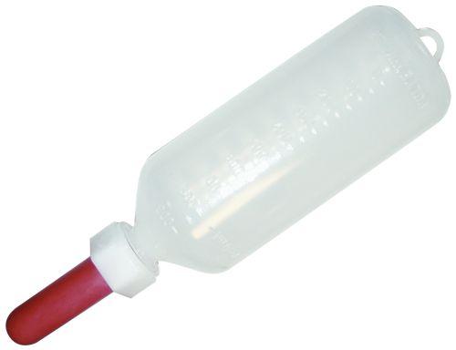 Sutflaske med sut til kalv 1000 ml