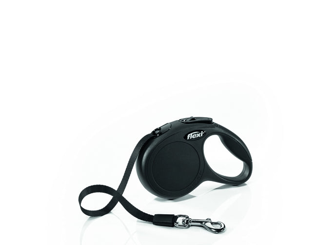 New Classic XS Tape leash 3 m BLACK