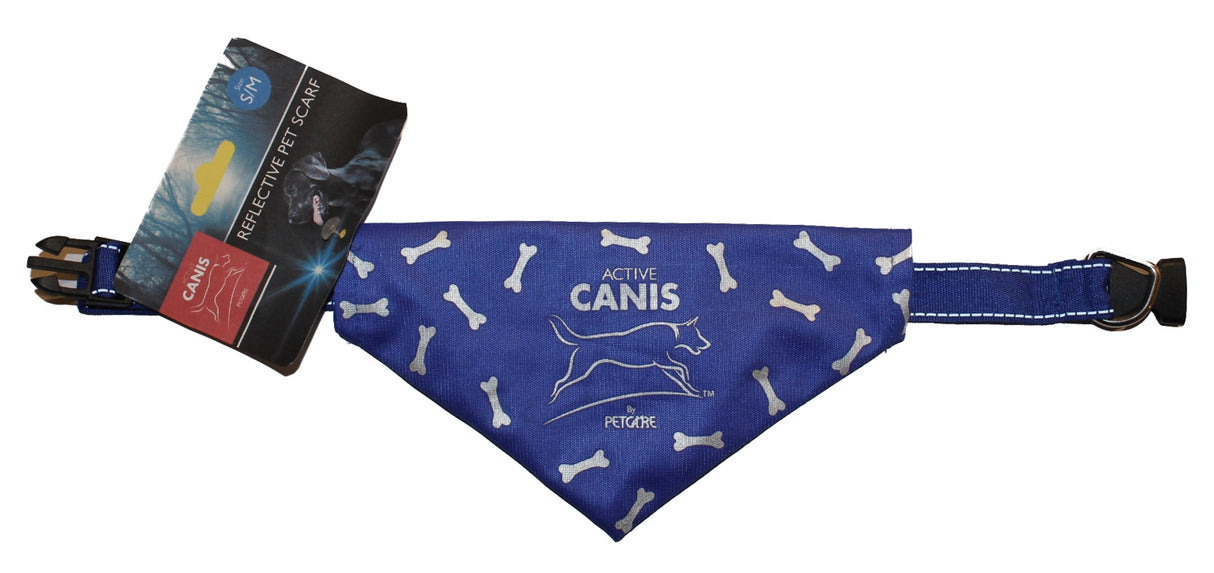 Reflective scarf blue S/M