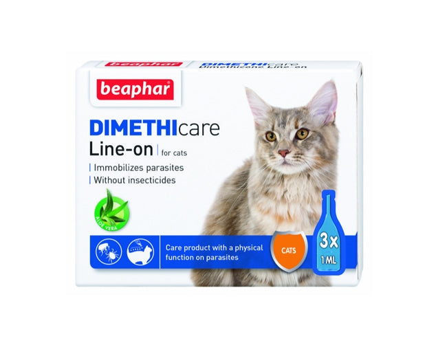 Flea & Tick Line On (Dimethicone) Cat