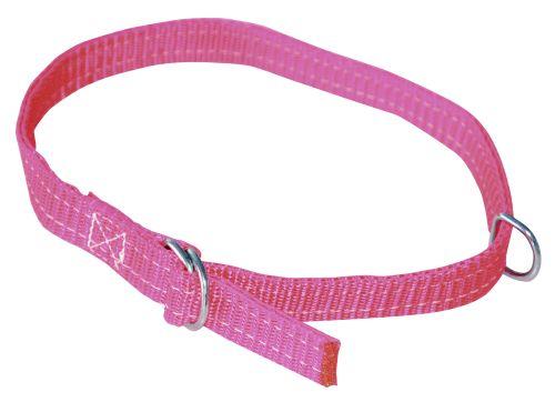 Fårehalsbånd - 20mm 60cm rød