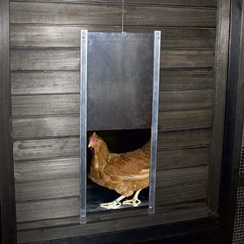 Dør T/Elhejs Alu Alm.Høns 32X20Cm