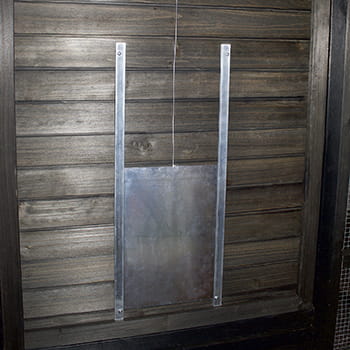 Dør T/Elhejs Alu Alm.Høns 32X20Cm