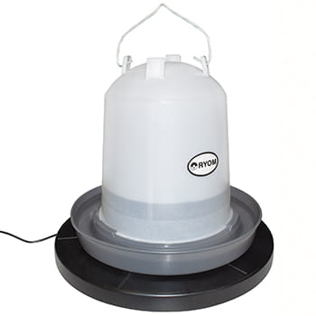 Varmeplade Vandvarmer til høns - 35cm 24V