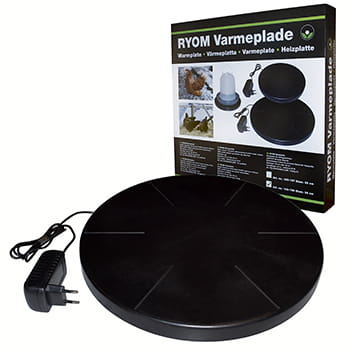 Varmeplade Vandvarmer til høns - 35cm 24V