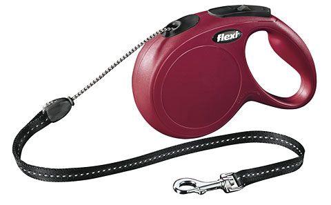 Flexi line New Classic - rød 20 kg 8 m