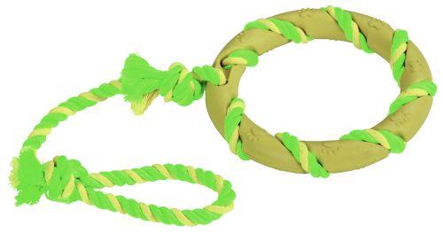 Bidelegetøj ring på reb 14 cm