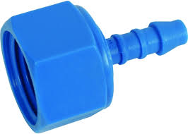 Union 1/2" x 3/8" (blå)