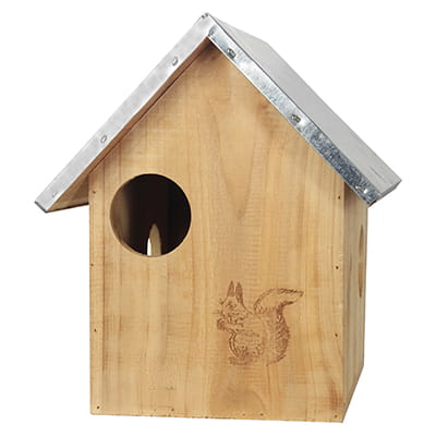 Egernhus M/3 Huller Og Zinktag