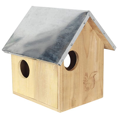 Egernhus M/3 Huller Og Zinktag