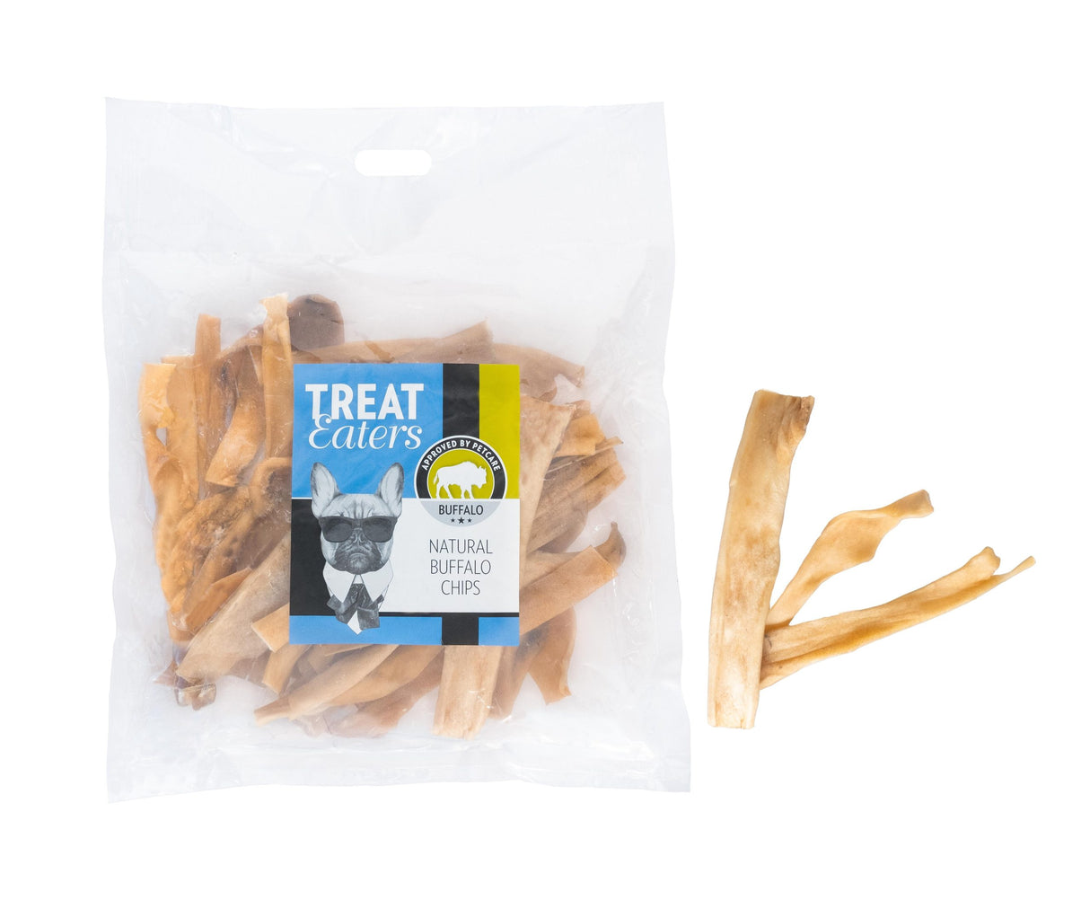 Treateaters Buffalo Natural chips, pandelapper 900g