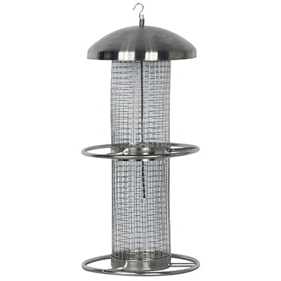 Foderautomat Til Nødder      Stål