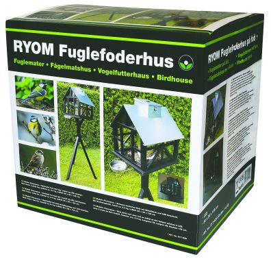 Fuglefoderhus På Fod Panorama