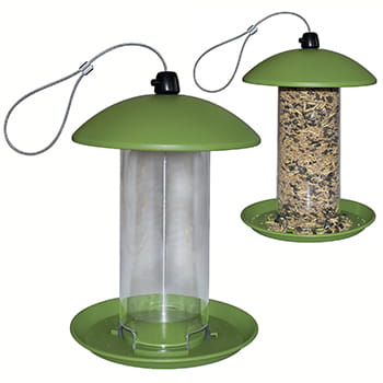 Foderautomat til Frøbl./solsikker Plast