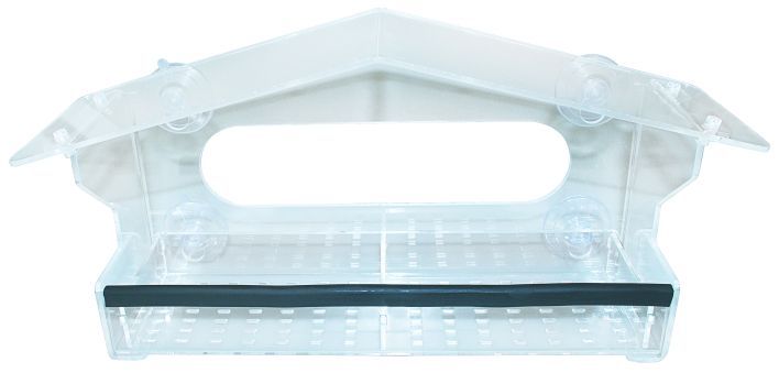 Fuglefoderhus T/vindue Klar Acryl