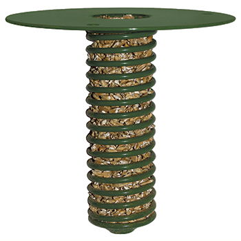 Foderspiral til fasaner og vildfugle