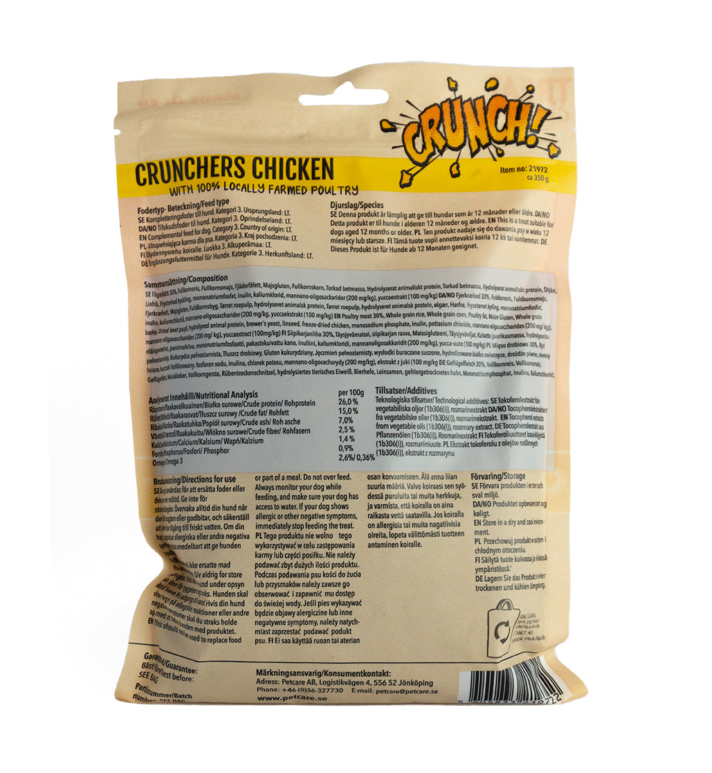 TE Crunchers Chicken 350g