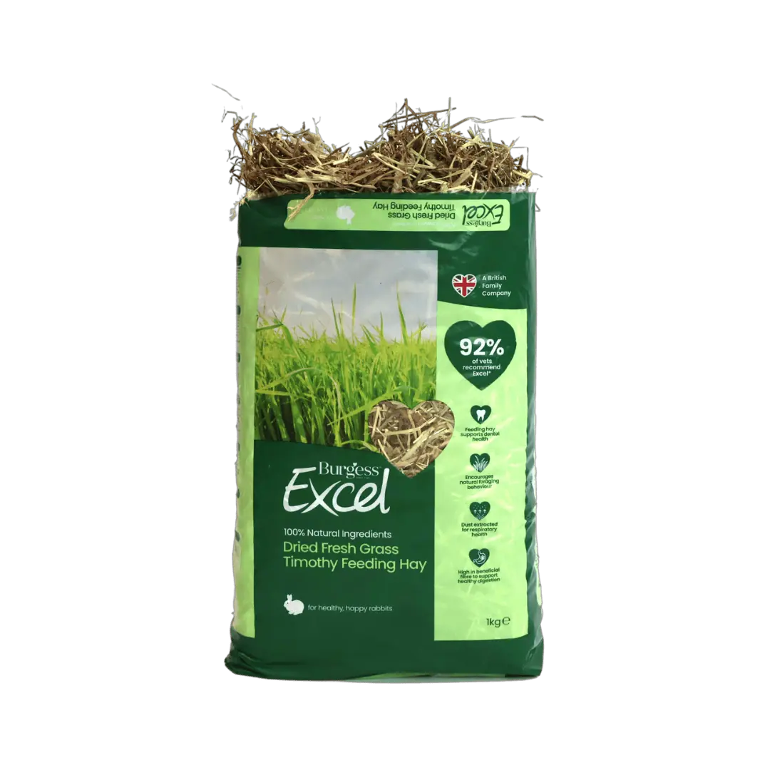 Excel Feeding Hay Dried Fresh Grass 1kg