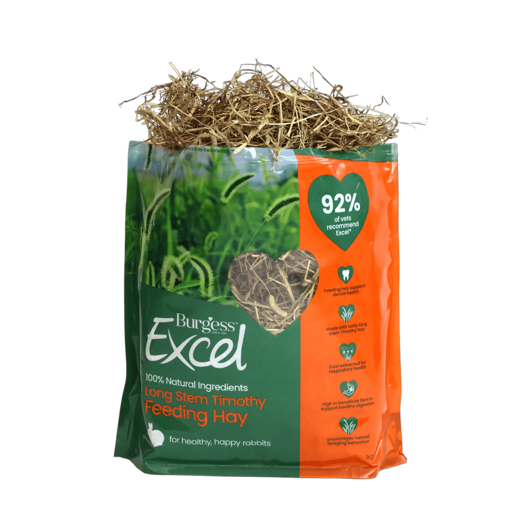 Excel Long Stem Feeding Hay 1kg