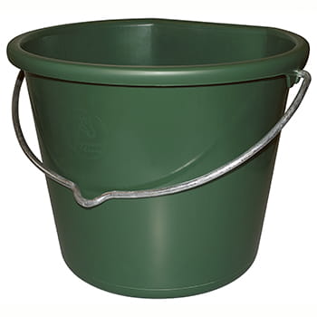 Miljøspand grøn flad side 17 ltr