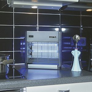 Insektfælde Ryom plast/aluminium - 2X 6W 75 M2