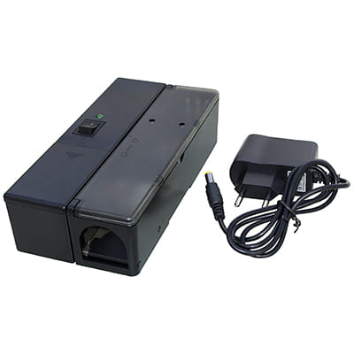 Musefælde elektrisk til batteri eller strøm