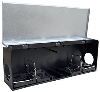 Tunnelbox - Til Rotter m/ 2 Smækfælder