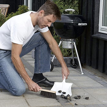 Støvekost - træ med hår 4590