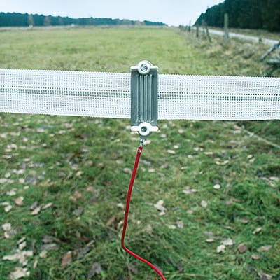 Forbindelsessæt til elhegn - Fladbånd Max 40Mm