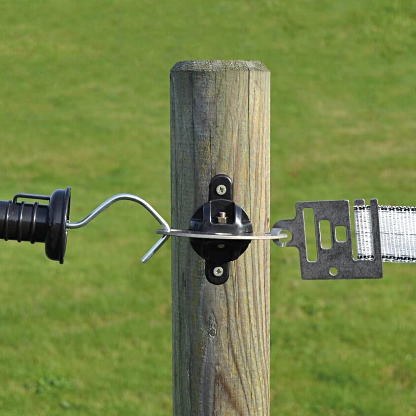 Ledstop Med Plade Sort 2Stk