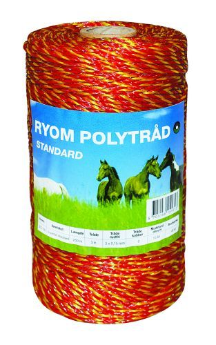 Polytråd orange 250 meter
