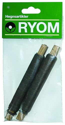 Vindseltråd - nr. 25 sortglødet 2 rl