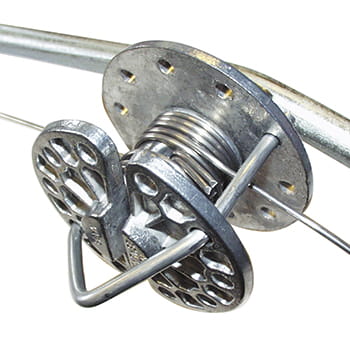 Trådstrammer rund til tråd - 4 stk