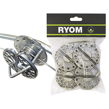 Trådstrammer rund til tråd - 4 stk