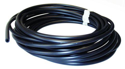 Isolatorrør sort med 4 mm hul 12 m