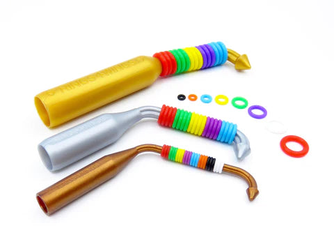 E-Z Elastikringe - 4,5 mm. - Startkit / Tang