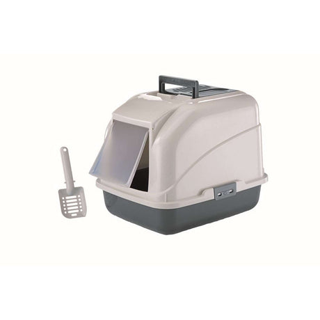 Kattetoilet 50x40x40cm, grå