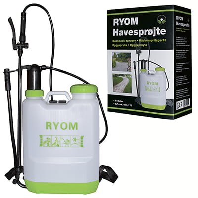 Rygsprøjte 16 ltr
