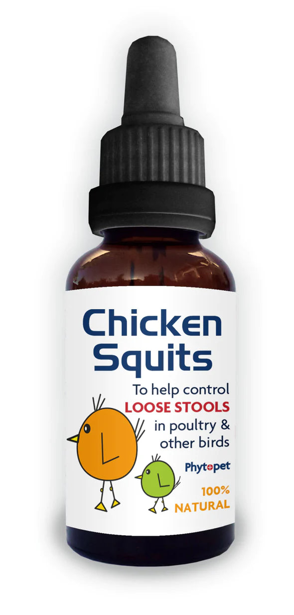 Chicken Squits - Urteblanding - 100% naturlig - 50 ml.