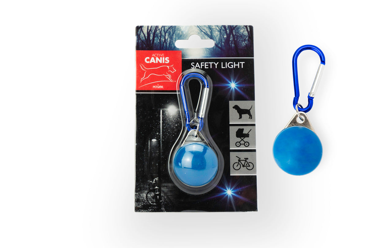 Led light with carbine hook BLUE