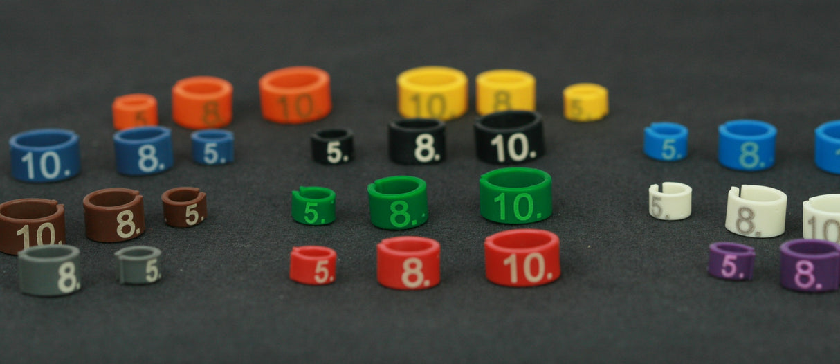 Flexi fodringe sortiment - 5/8/10 mm.