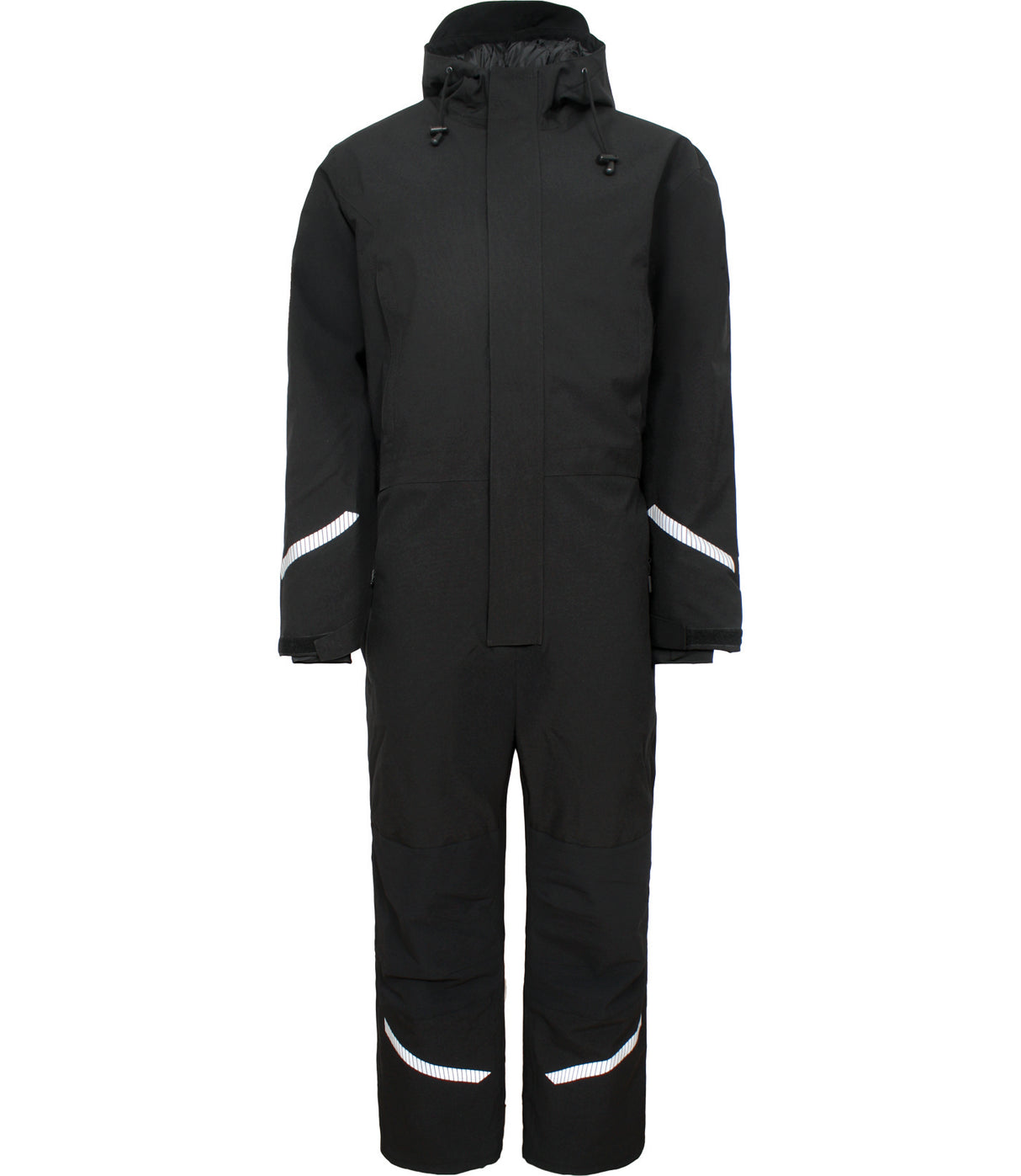 4-vejs stretch vinterheldragt i åndbar og slidstærk kvalitet - Sort