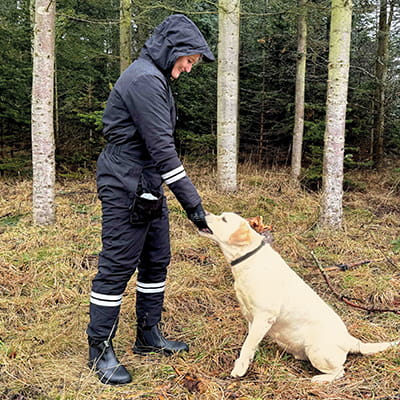 Vinterdragt Dame - Sort Stretch