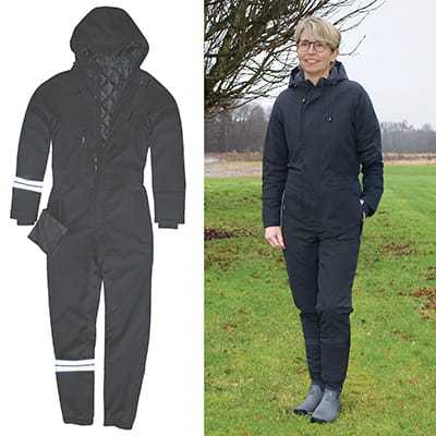 Vinterdragt Dame - Sort Stretch